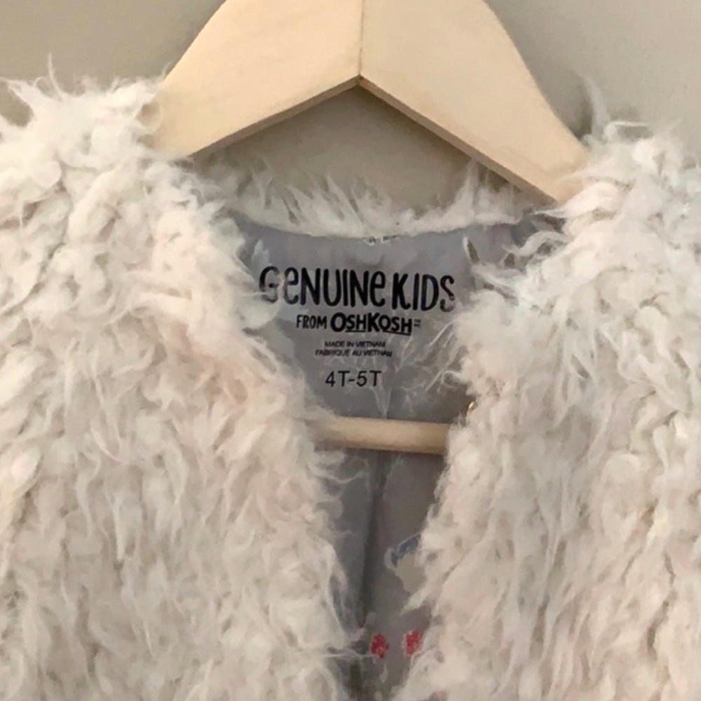 Faux Fur Vest by Genuine Kids